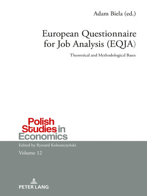 cover image of European Questionnaire for Job Analysis (EQJA)